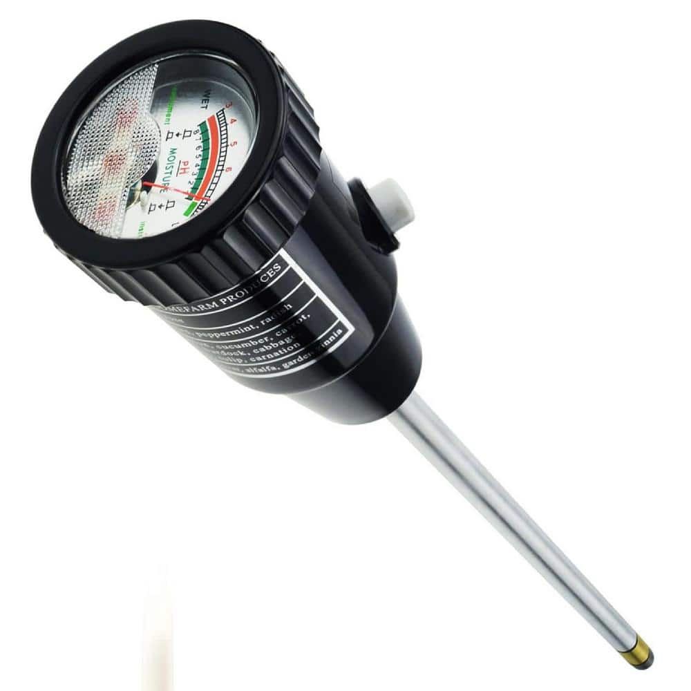 2-in-1 Digital Soil PH Tester Soil Moisture Sensor Meter Use 295 mm Long El