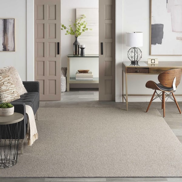 Bismarck Slate Custom Area Rug with Pad