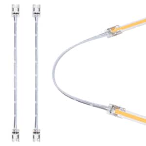 Tape to Tape White COB LED Connector Cord 3-Pack