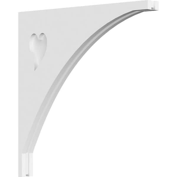 Ekena Millwork Winston 1.5 in. W x 20 in. H x 20 in. D Signature Urethane Polyurethane Corbel