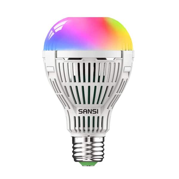 150-Watt Equivalent Full Color Changing 2000 Lumens Dimmable A21 Smart WiFi LED Light Bulb for Alexa and Google Home