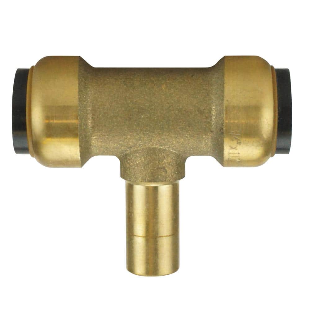 1/2 in. Brass Push-To-Connect x 1/2 in. Brass Push-To-Connect x 1/2 in. CTS Street Outlet Tee price history on PriceWatchPro