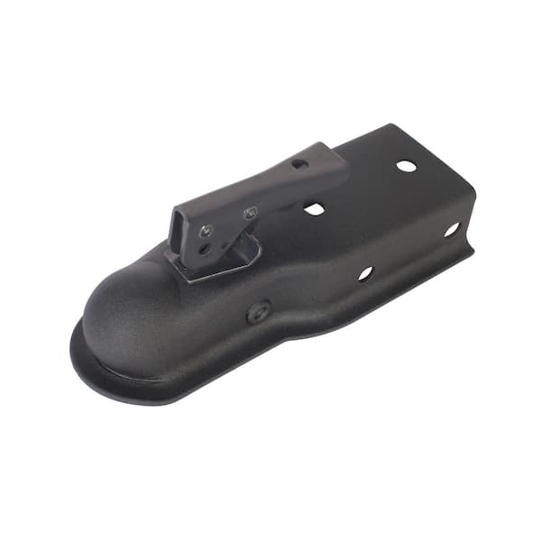 Trailer Valet Blackout 3500 lbs. 2 in. Ball 3 in. Channel Coupler with Signature Black Wrinkle Powder Coat