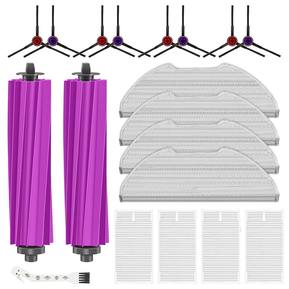 Replacement Parts Kit Accessories for E20 Plus Robot Vacuum Cleaner Hepa Filter Mop Pad Brush 19 Pack price history on PriceWatchPro