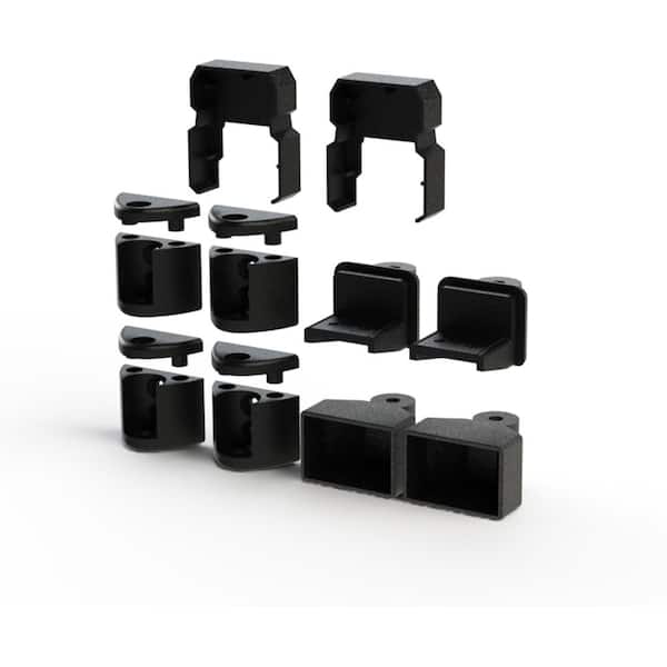 TuffBilt Classic Matte Black Angle Bracket Kit