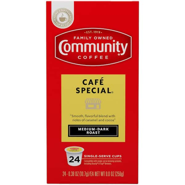 Community Coffee Cafe Special Medium-Dark Roast Coffee Single Serve Cups (96-Pack)