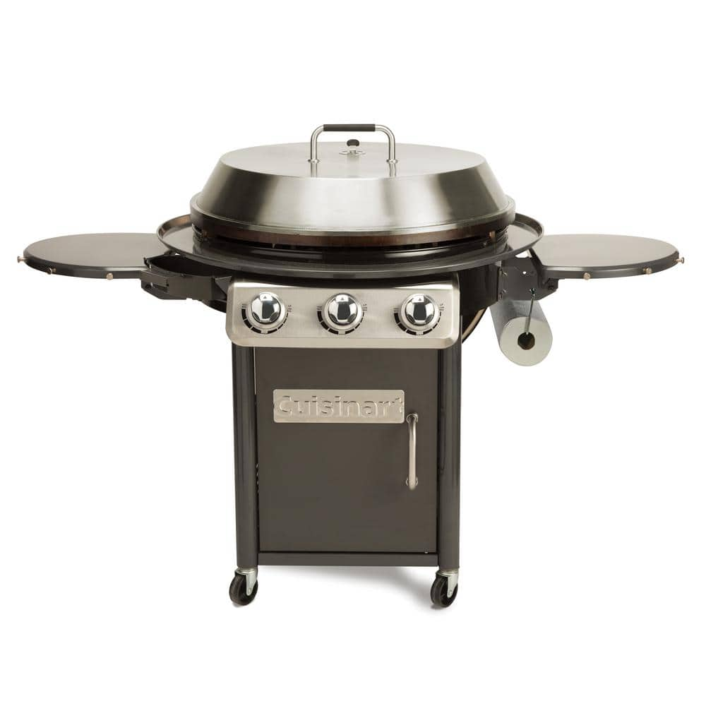 Cuisinart 30-Inch Round Flat Top Surface Outdoor  360° XL Griddle Cooking Station