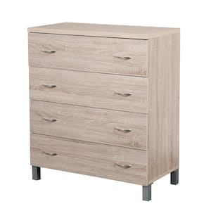 Contemporary Series Chest of Drawers with Four Spacious Drawers