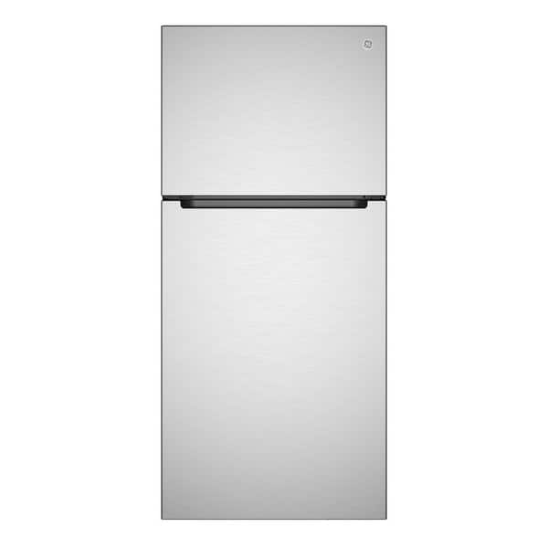 21 cu. ft. 30 in. Garage Ready Top Freezer Refrigerator in Fingerprint Resistant Stainless with 2-Sliding Deli Drawers