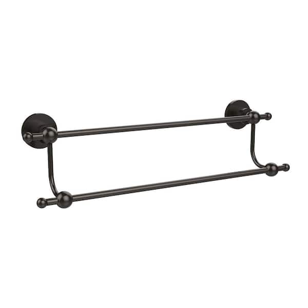 Allied Brass Astor Place Collection 36 in. Double Towel Bar in Oil Rubbed Bronze