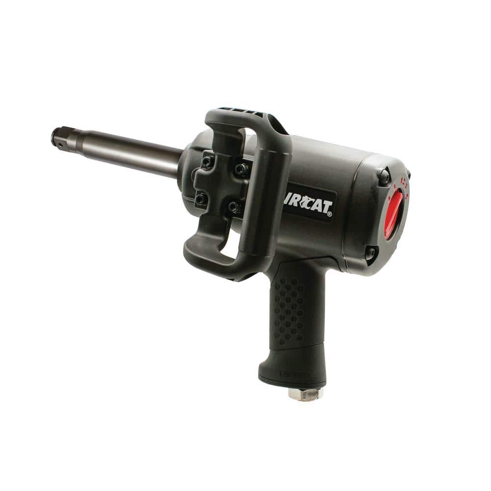 AIRCAT 1 in. Super Duty Composite Impact Wrench with 6 in. Extended ...