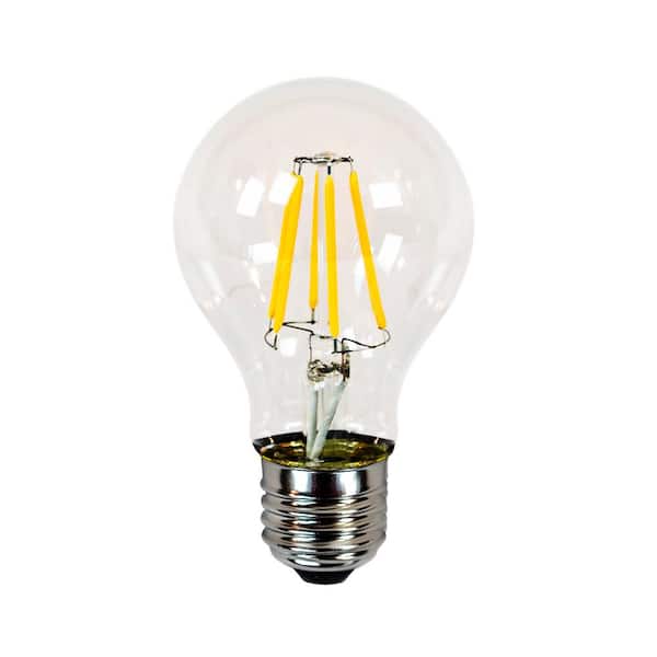 Newhouse Lighting 40W Equivalent Incandescent A19 Dimmable LED Filament Light Bulb