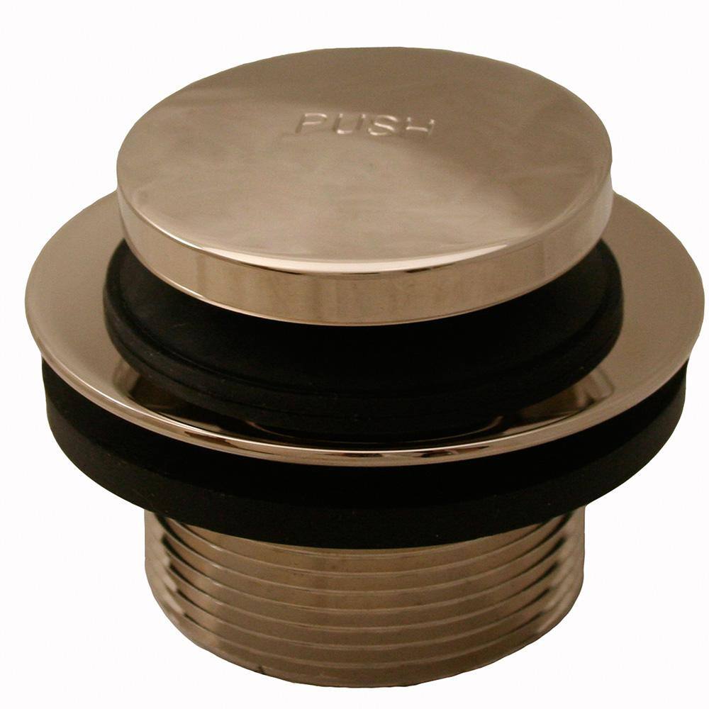 JONES STEPHENS 11/2 in. Toe Touch Bath Tub Drain with 17/8 in. O.D