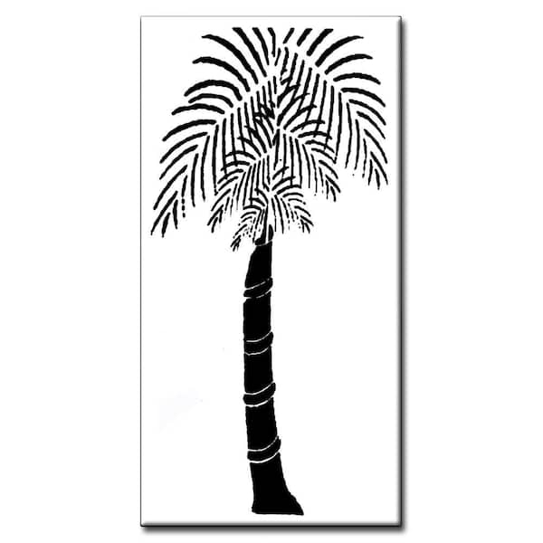 Unbranded 2 in. x 4 in. Black Palm Spacer