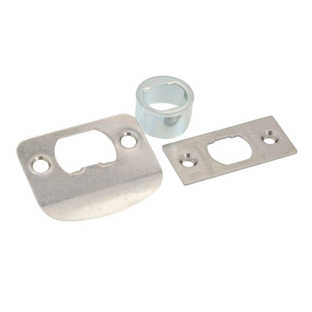Satin Nickel Egg-Shaped Zinc Passage Door Knob