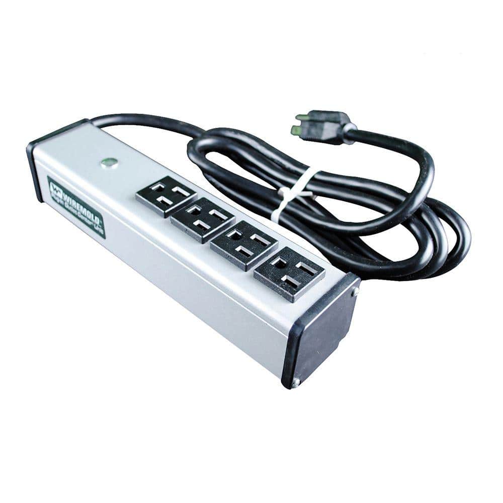 Wiremold 4-Outlet 15 Amp Compact Power Strip with 15 ft. Cord price history on PriceWatchPro