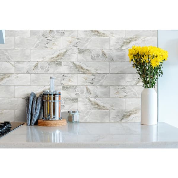 Hornbill 4 in. x 16 in. Glossy Ceramic Wall Tile (17.6 sq. ft./Case)