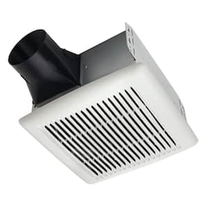 Flex Series 80-110 Selectable CFM, Room Side Installation, Bathroom Ceiling Exhaust Fan, Light, 0.3/2-Sone, ENERGY STAR