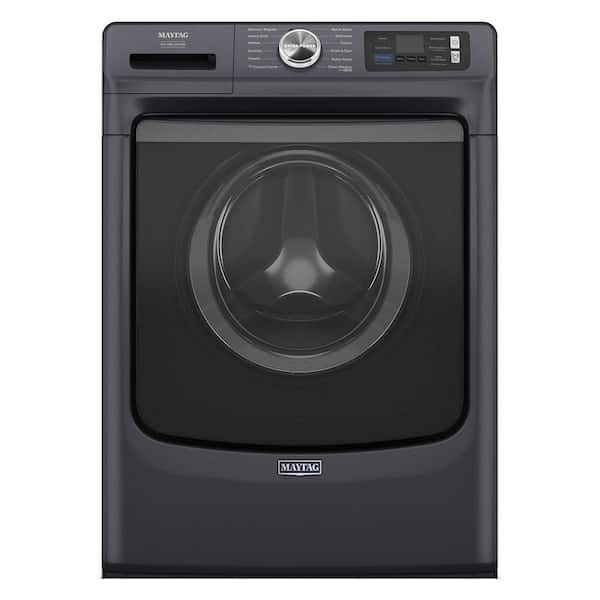 5 cu. ft. Front Load Stackable Washer in Midnight Steel with Pet Pro Option