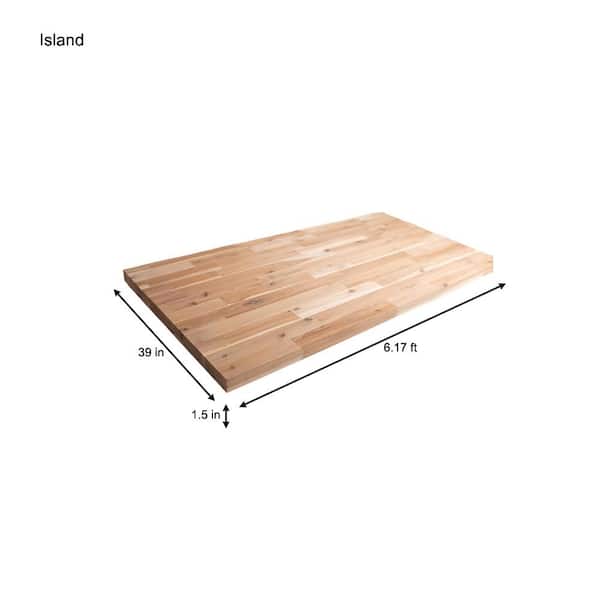 acacia wood butcher block