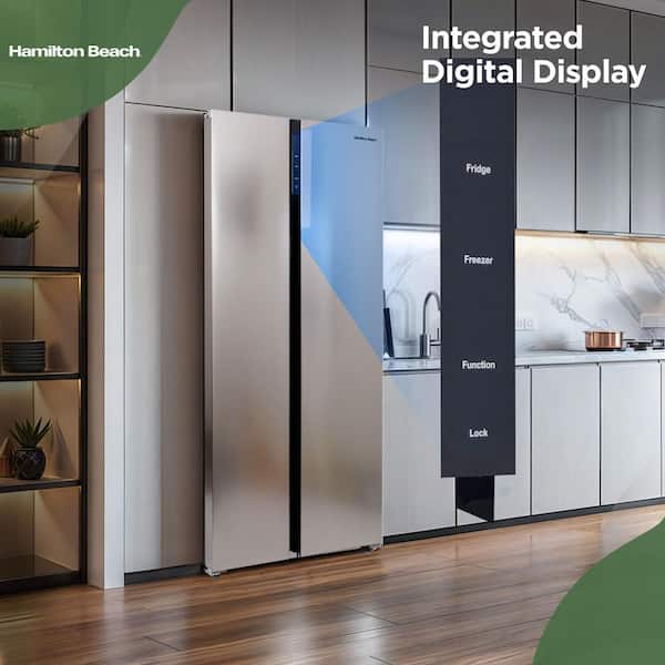 Hamilton Beach 20.6 cu. ft. Countertop Depth Side-by-Side