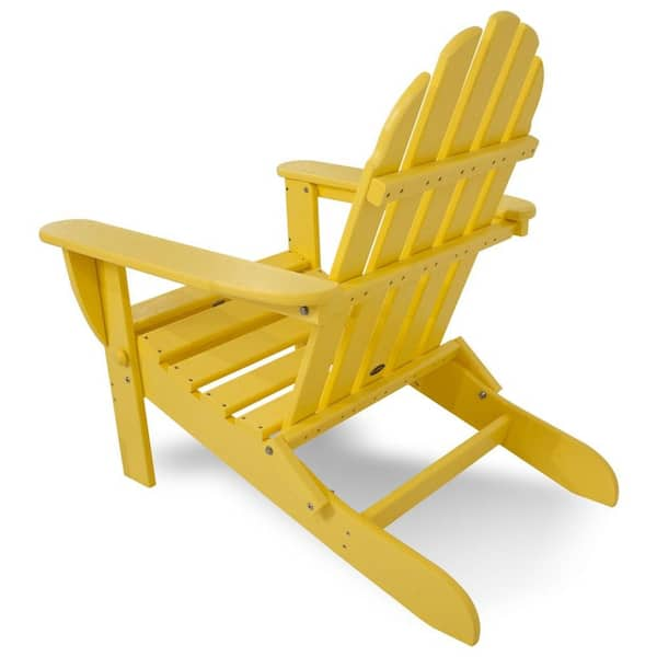 polywood yellow adirondack chairs