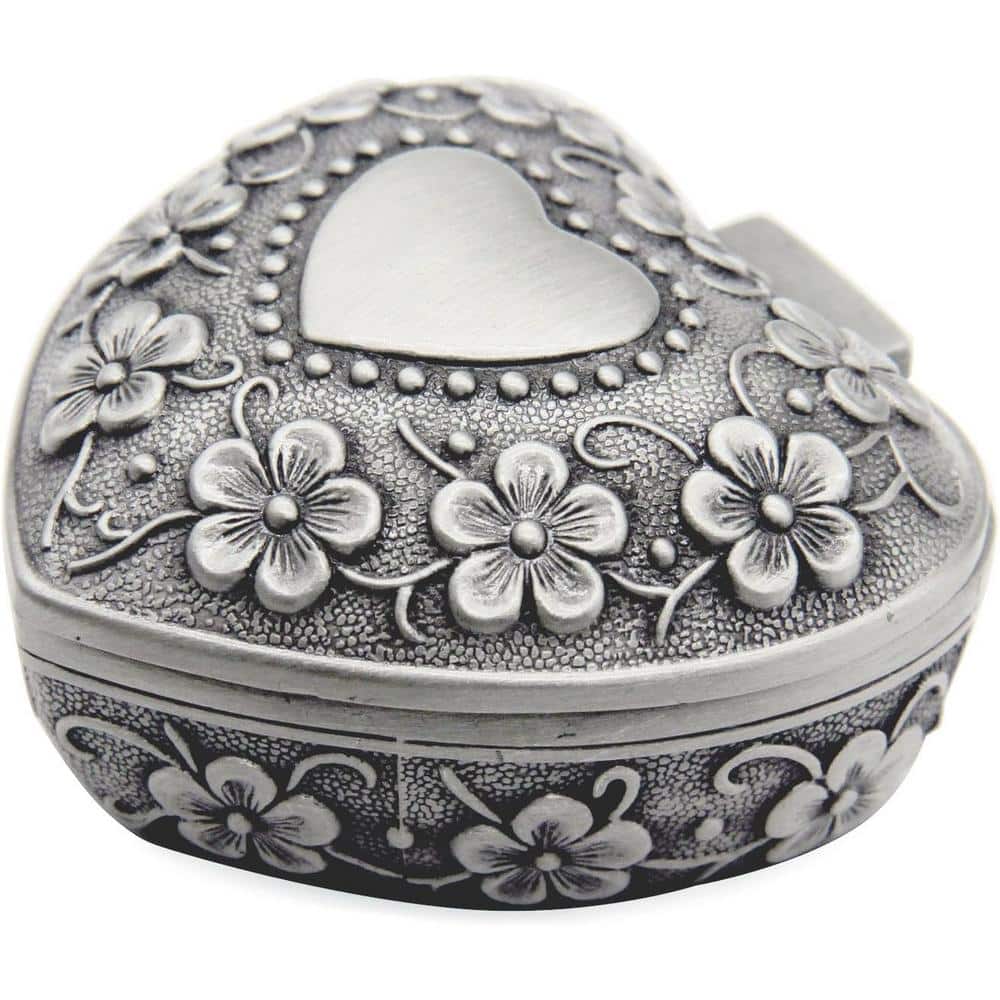 Vintage Hand Painted Jewelry Box 陶器製ケース