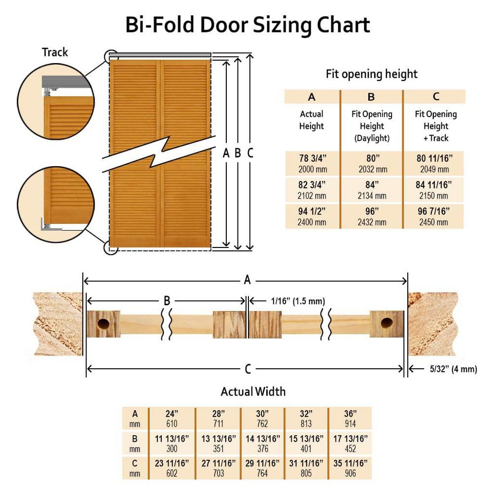 80 in. x 36 in. Plantation Louver-Panel Solid Core White Wood Bi-fold Door with Hardware