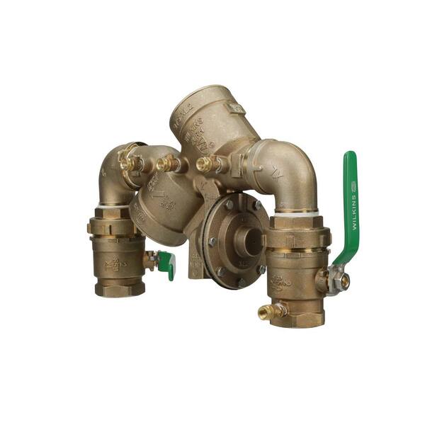 2 in. Lead-Free Reduced Pressure Principle Assembly with Street Elbows and Union Ball Valves 2 in. Lead-Free Reduced Pressure Principle Assembly with Street Elbows and Union Ball Valves