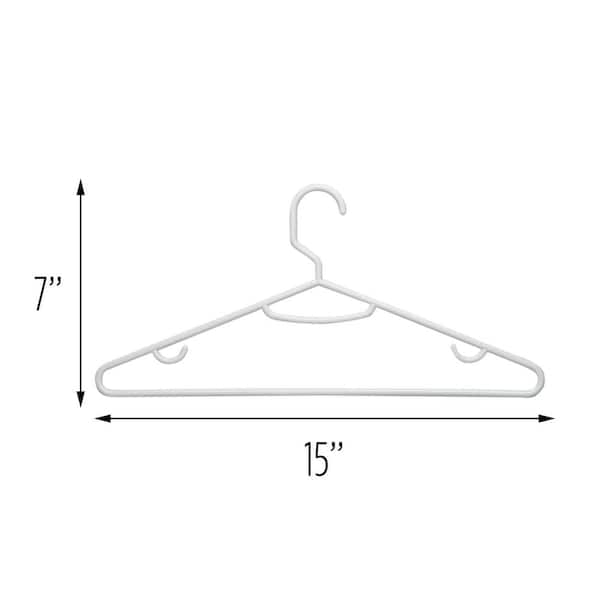Plastic Standard Hanger for Suit/Coat