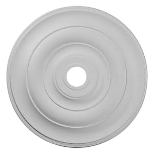26-1/2" x 3-5/8" ID x 1-1/2" Jefferson Urethane Ceiling (Fits Canopies up to 5"), Primed White