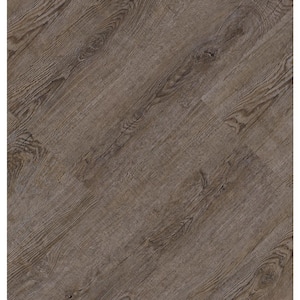 Grey Ash 4 MIL x 6 in. W x 36 in. L Peel and Stick Water Resistant Vinyl Plank Flooring (36 sqft/case)