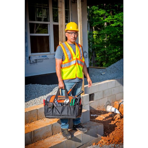 Crescent 20 in. Contractor Tool Bag CTB2010N - The Home Depot