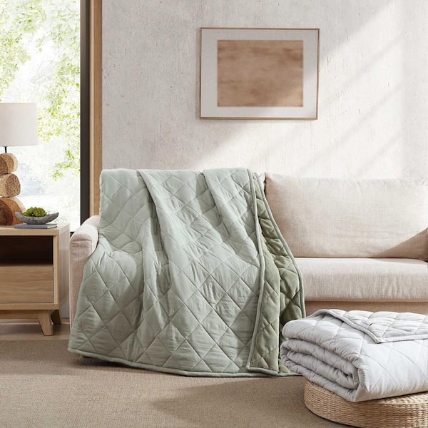 Eddie Bauer Classic Soft Solid Grey Microfiber King Blanket