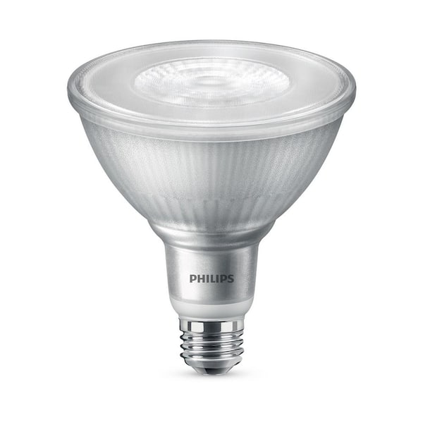Philips 120-Watt Equivalent PAR38 E26 LED Bulb White 3000K (1-Pack) 568329 - The Home Depot