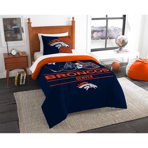 THE NORTHWEST GROUP Broncos 2-Piece Draft Multi Twin Comforter Set