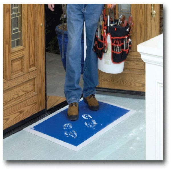 5 pcs Sticky mat tacky mat cleanroom mat Dust Sticky Mat blue
