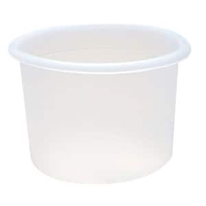 Leaktite 5 gal. 70mil Food Safe Bucket White 005GFSWH020 - The Home Depot