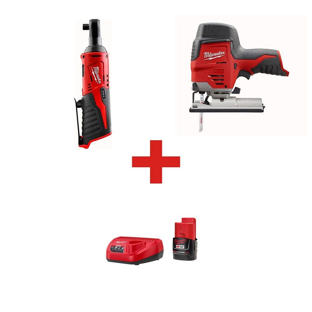 Have a question about milwaukee m12 12 volt cordless lithium ion 3 8 in 