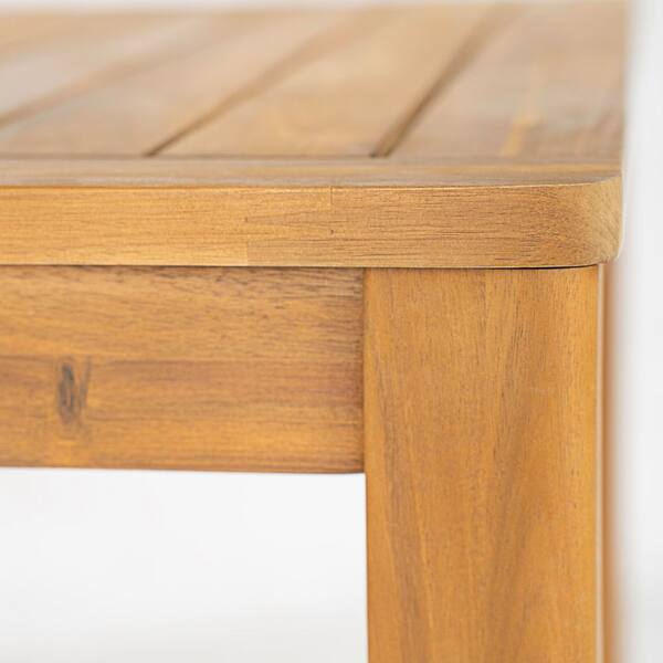 CHRISTOPHER KNIGHT HOME Aurex Teak Finish Rectangular Acacia Wood