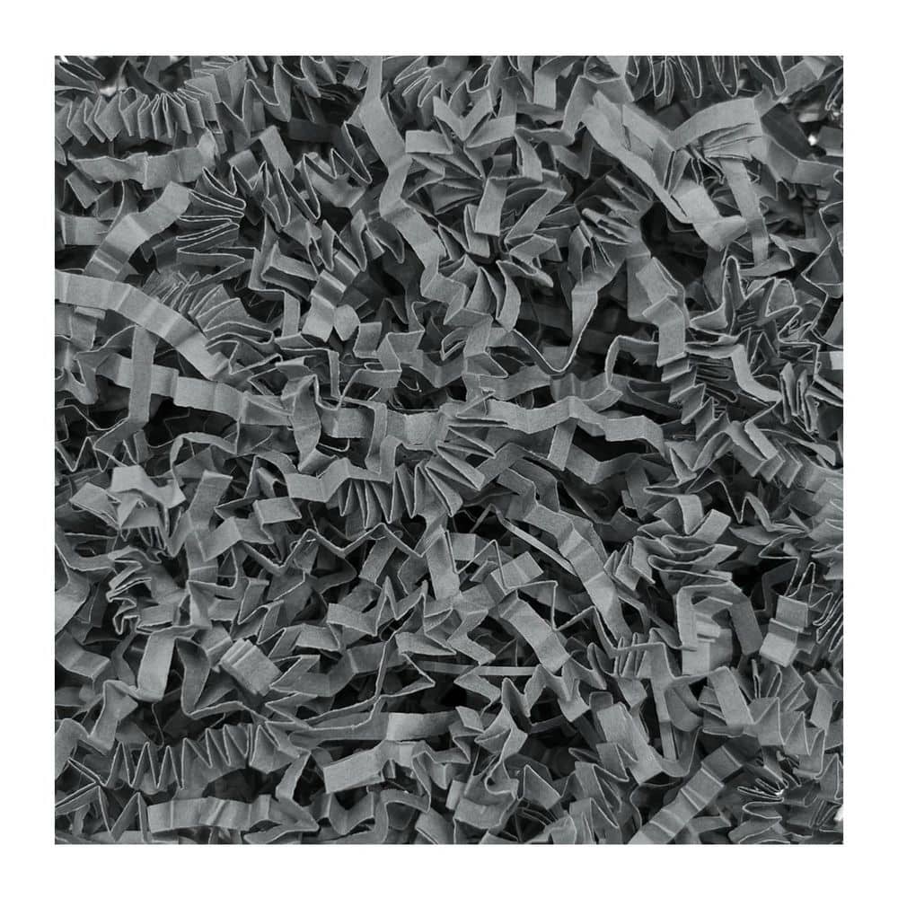 1 lb. Crinkle Cut Paper Shred Filler Grey for Gift Wrapping Decor Party Basket Fillers Eco-friendly Biodegradable price history on PriceWatchPro