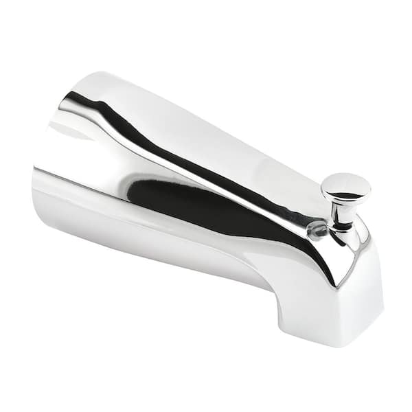 Prime-Line Tub Spout with Diverter, 1/2 in. FIP, Zinc Diecast, Chrome-Plated