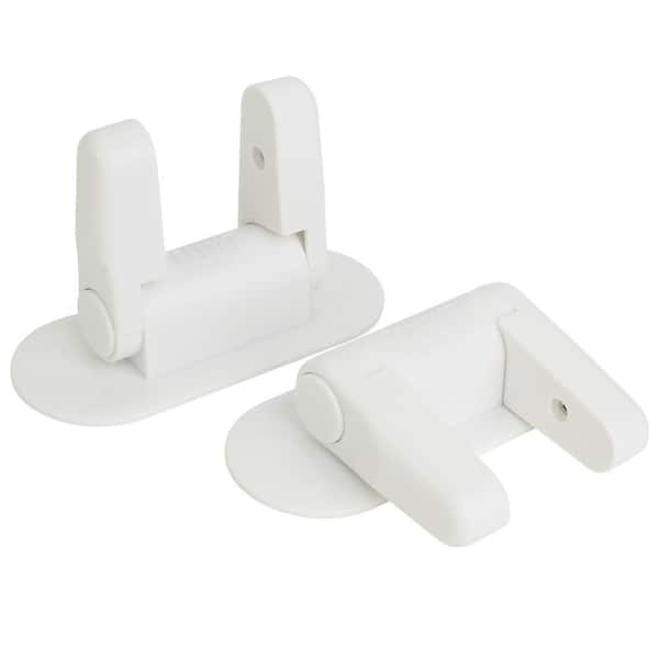 Baby Proofing Door Lever Handle Lock - Pack of 4, White