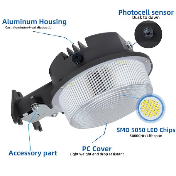 150-Watt Bronze Hardwired Incandescent Flood Light