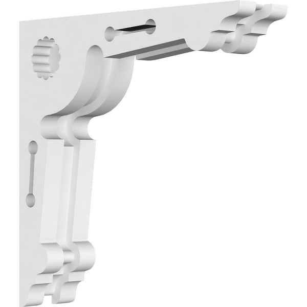 Ekena Millwork Cena 1.5 in. W x 8 in. H x 8 in. D Signature Urethane Polyurethane Corbel