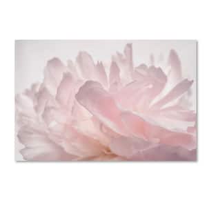 12 in. x 19 in. "Pink Peony Petals V" by Cora Niele Printed Canvas Wall Art