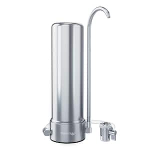 5-Stage 8000 Gal. Countertop Faucet Water Filtration System, 304 Food-Grade Stainless Steel