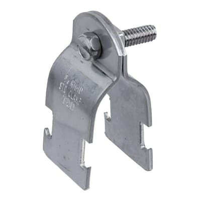 SuperMag 4-Hole Strut Fitting T-Bracket Gold Galvanized with Magnets  ZAB220M - The Home Depot