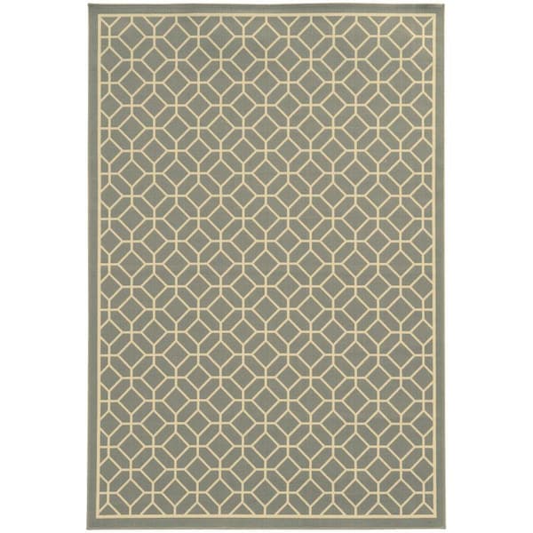 Sand Gray 9 ft. x 13 ft. Area Rug