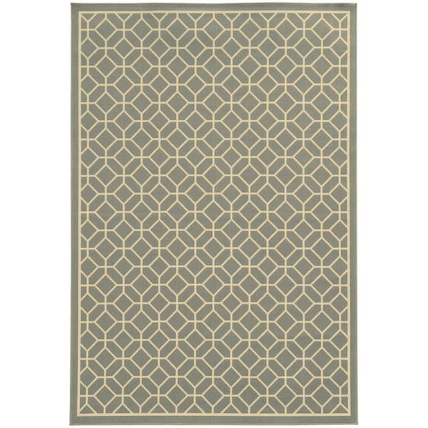 Home Decorators Collection Sand Grey 8 ft. x 11 ft. Area Rug